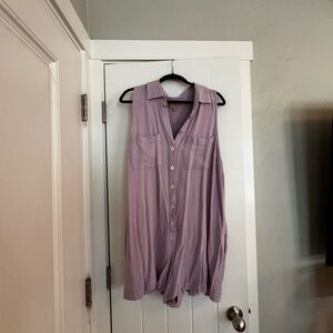 Show Me Your MuMu Lavender Sleeveless Jumpsuit